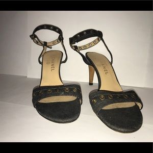 Chanel Denim Sandals